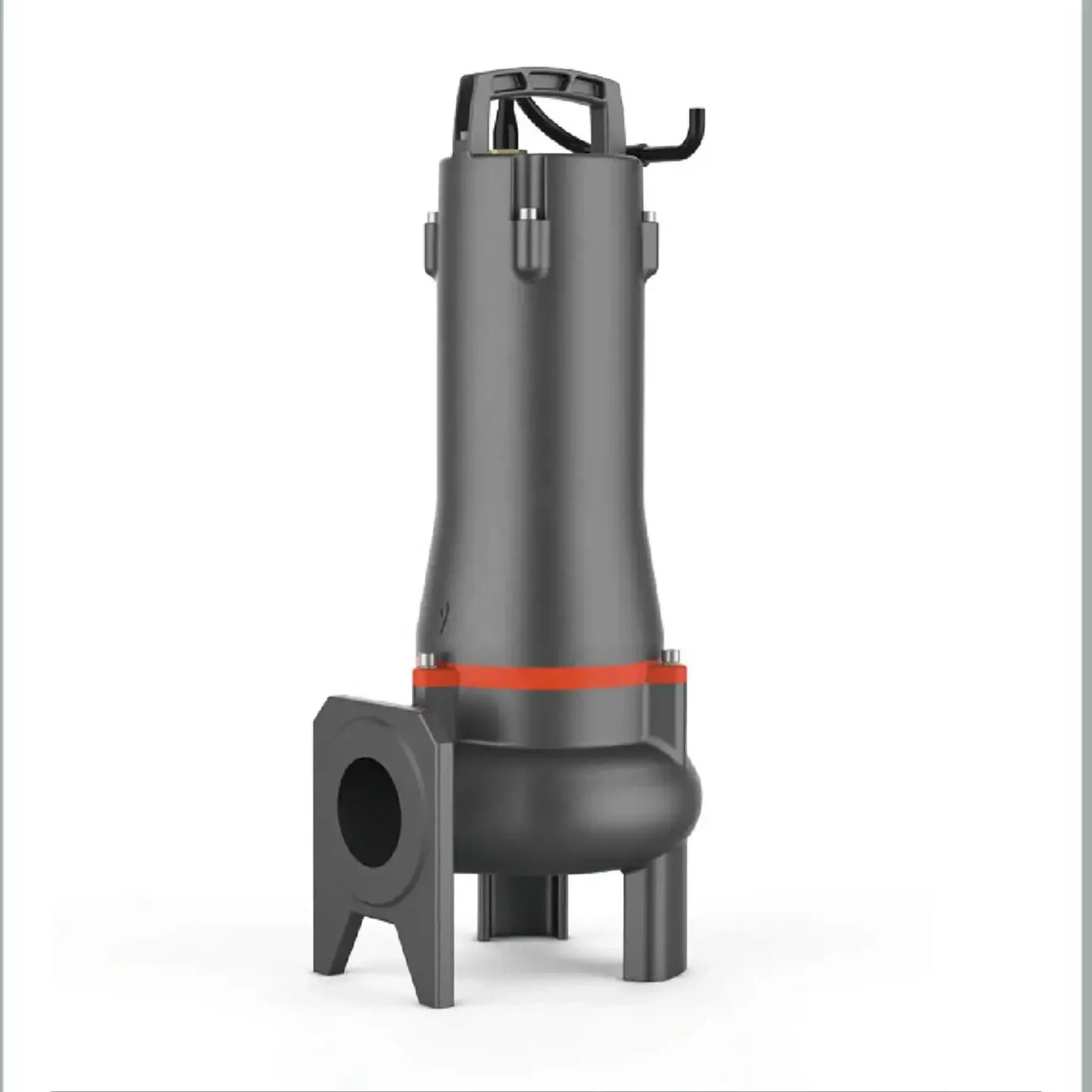 Halvöppen impeller dränkbar avloppsvattenpump